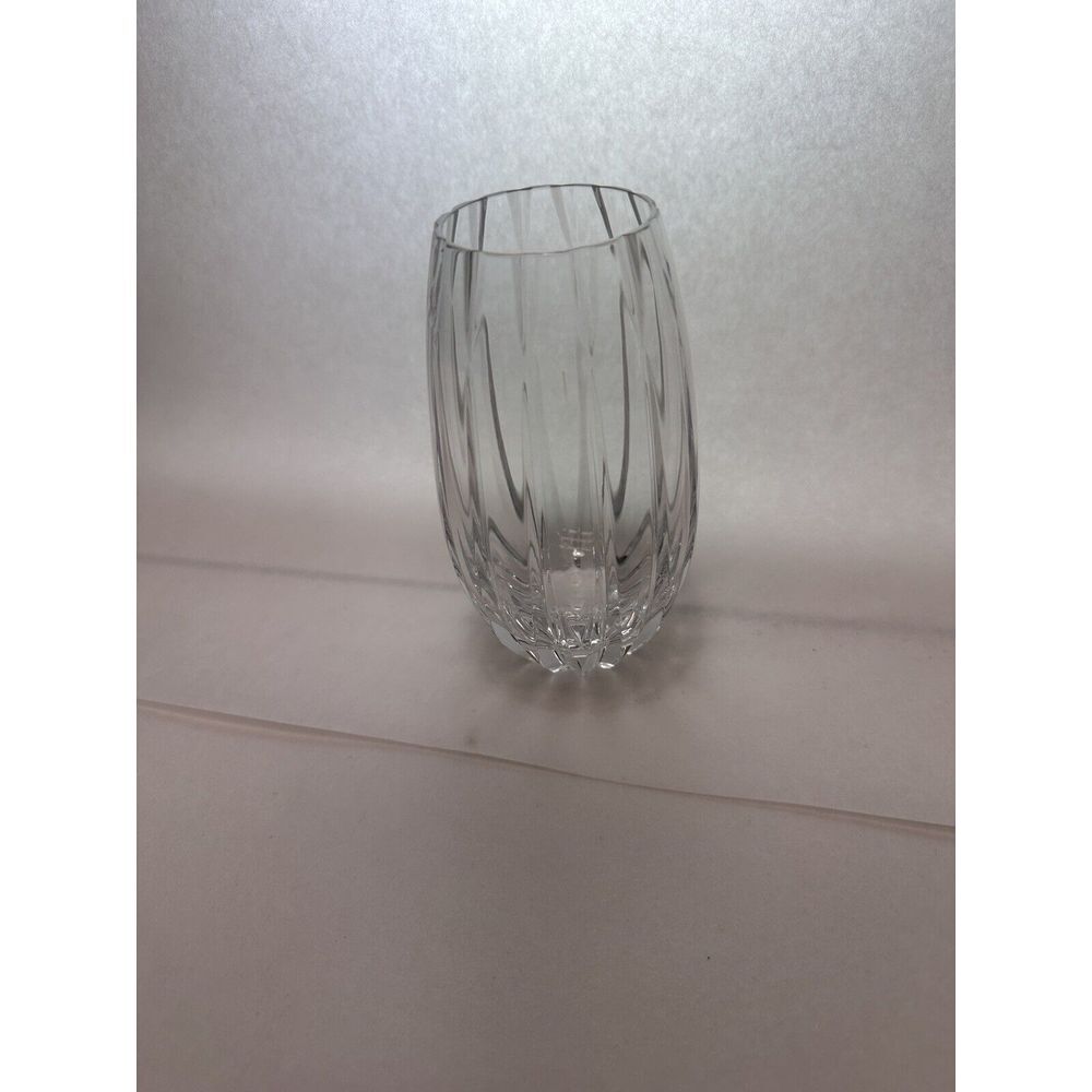Mikasa Damocles Crystal Vase 5 1/2" X 2 1/8"
